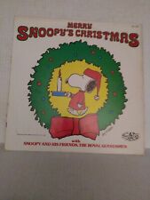 Merry Snoopy's Christmas ORIGINAL LP Holiday Records Peanuts Charlie Brown 1967 picture