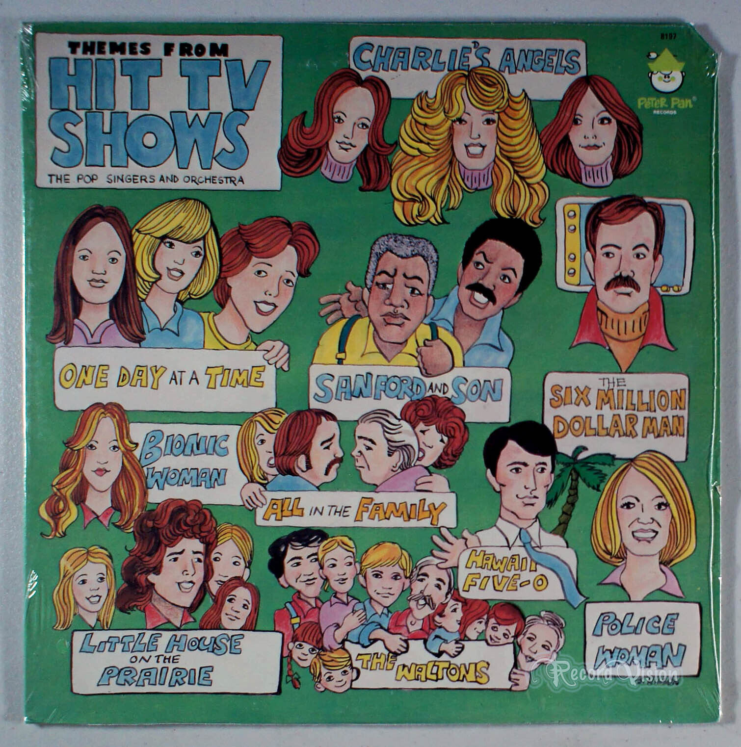 Peter Pan Records - Themes From Hit TV Shows Vol. 2 (1977) [SEALED] Vinyl LP • 