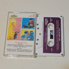 Vtg 1982 Sesame Street For The First Time Cassette Tape  picture