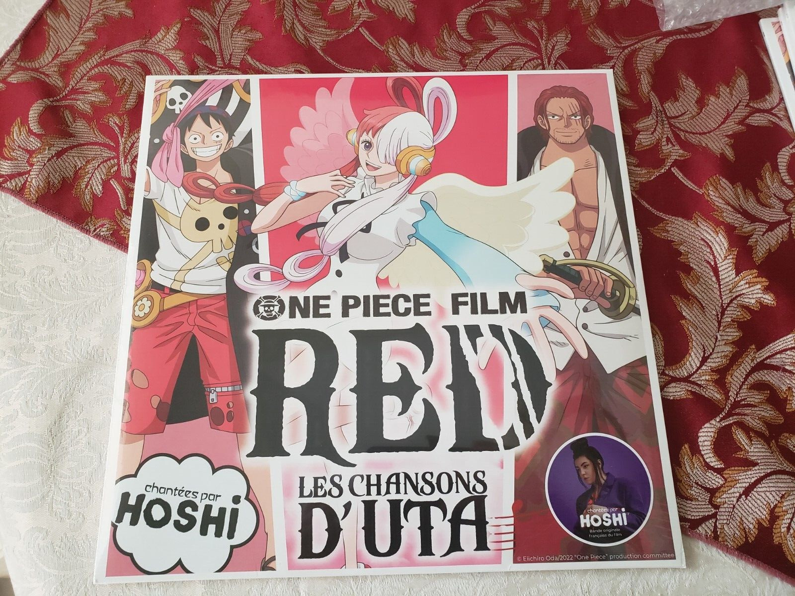 One Piece Film RED Movie : Les chansons d Uta Vinyl Anime Manga