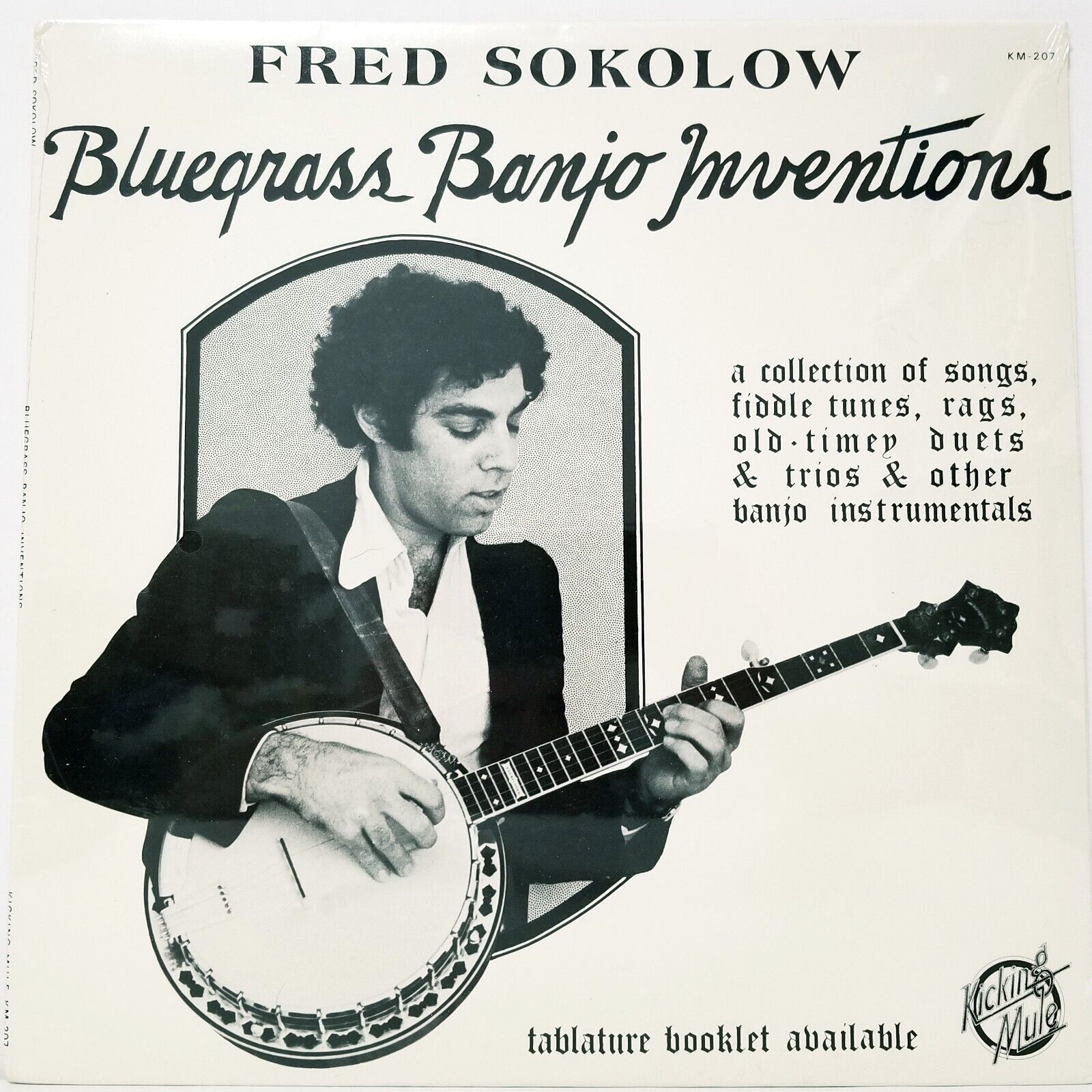 Fred Sokolow Bluegrass Banjo Inventions Vinyl LP Kicking Mule 1977 KM207 SEALED
