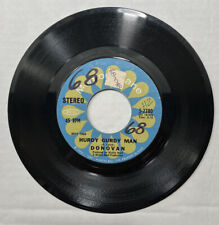 45 rpm Vintage 7” Vinyl Single Hit Record DONOVAN Hurdy Gurdy Man WOL SOL picture