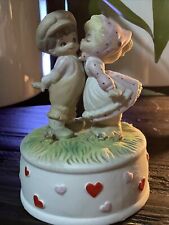 precious moments vintage musical box picture