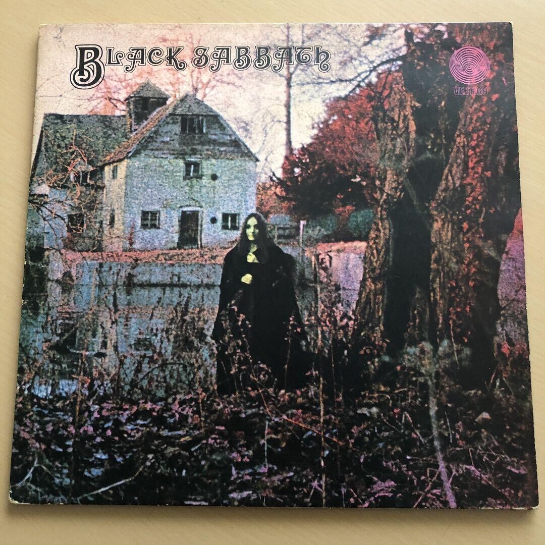 Black Sabbath Uk Original Records Lp Matrix 1 2 First Label Rare Vintage