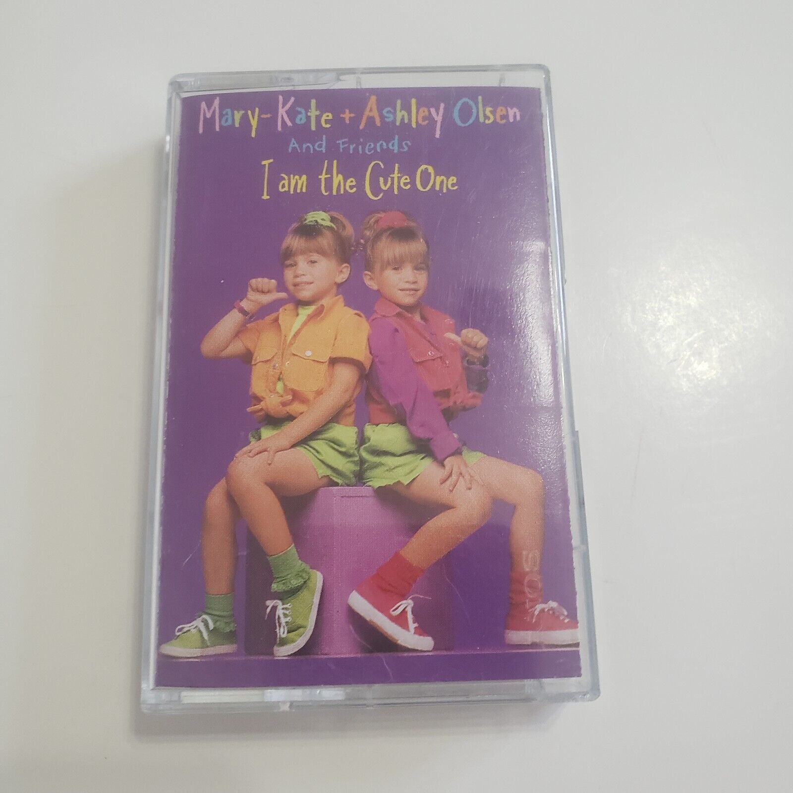 Mary Kate + Ashley Olsen I Am the Cute One  Cassette Tape 1993 Zoom Express USA