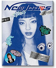 *US SHIPPING NEWJEANS Album 'New Jeans' BLUEBOOK [HYEIN Version] Sealed  picture