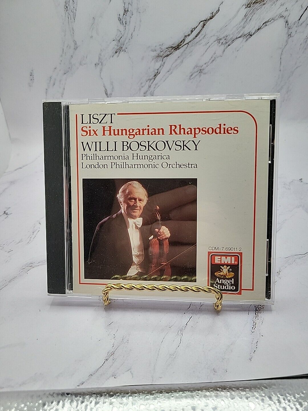 Liszt: Six Hungarian Rhapsodies - Audio CD By Franz Liszt - VERY GOOD