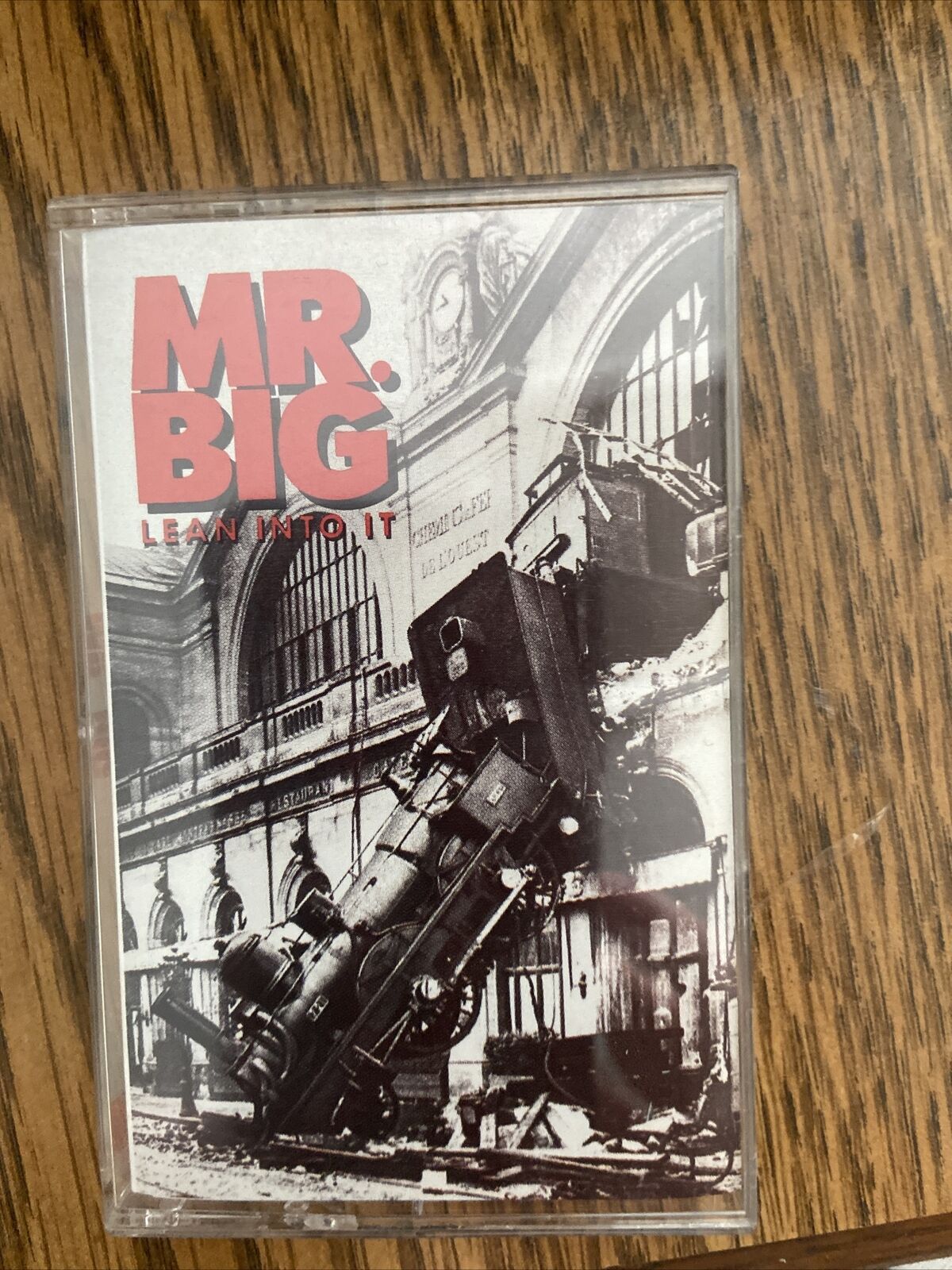 Vintage Mr. Big - Lean Into It 1991 Audio Cassette Tape