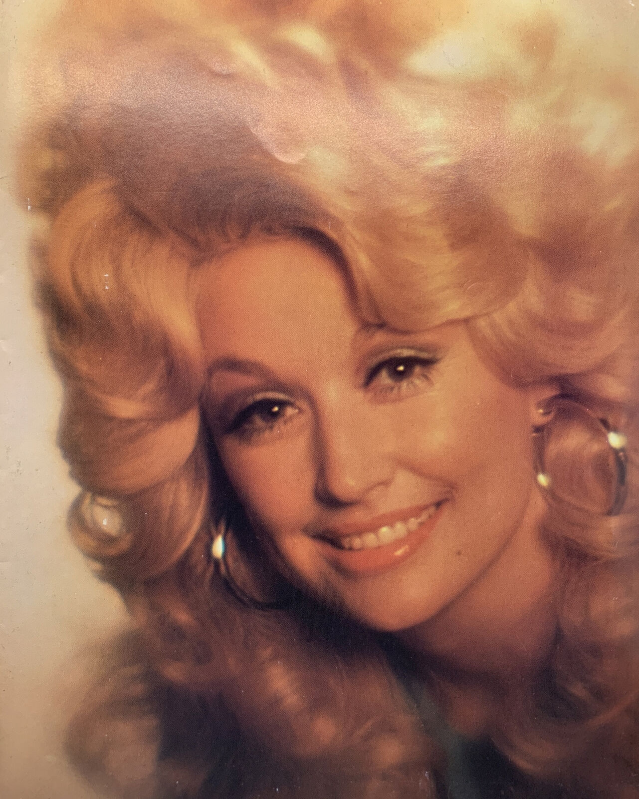 Dolly Parton Scrapbook In Person At Massachusetts’s State Fair 70’s Song Lyrics