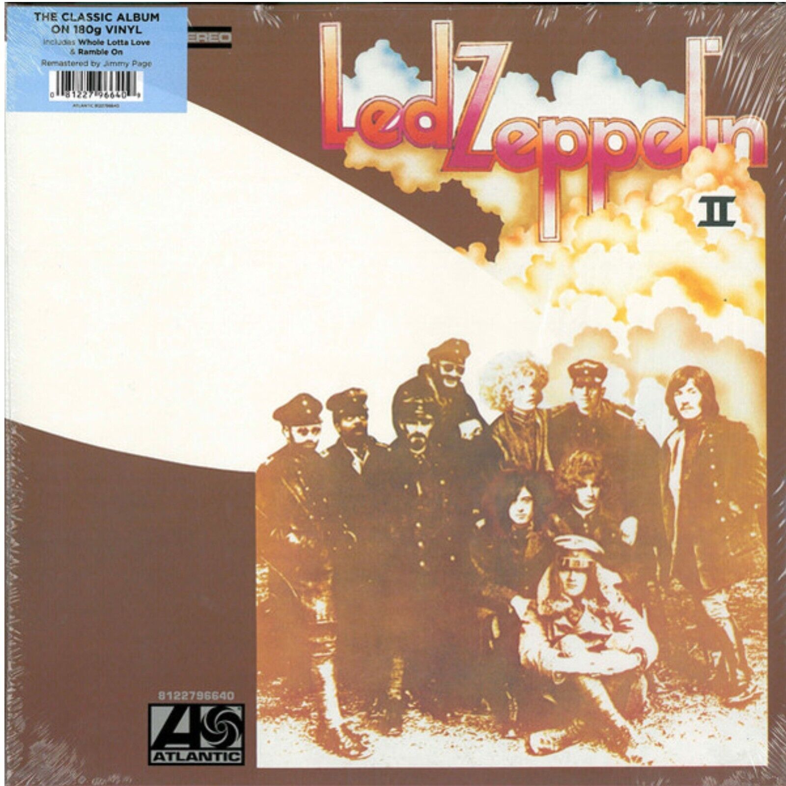 Led Zeppelin 2 Vinyl 180 Gram Reissue 2014 Remaster Gatefold New Sealed Import
