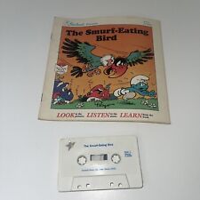 Smurfs - The Smurf-Eating Bird 1983 Cassette  + BOOK Peyo Vintage Starland Music picture
