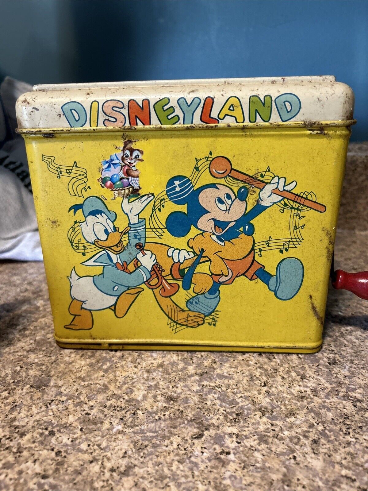 Vintage  1950s DISNEYLAND MELODY PLAYER MAKES SOUNDS And MUSIC