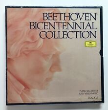 BEETHOVEN BICENTENNIAL COLLECTION: Piano Quartets Wind (Vinyl LP Box Set Sealed) picture