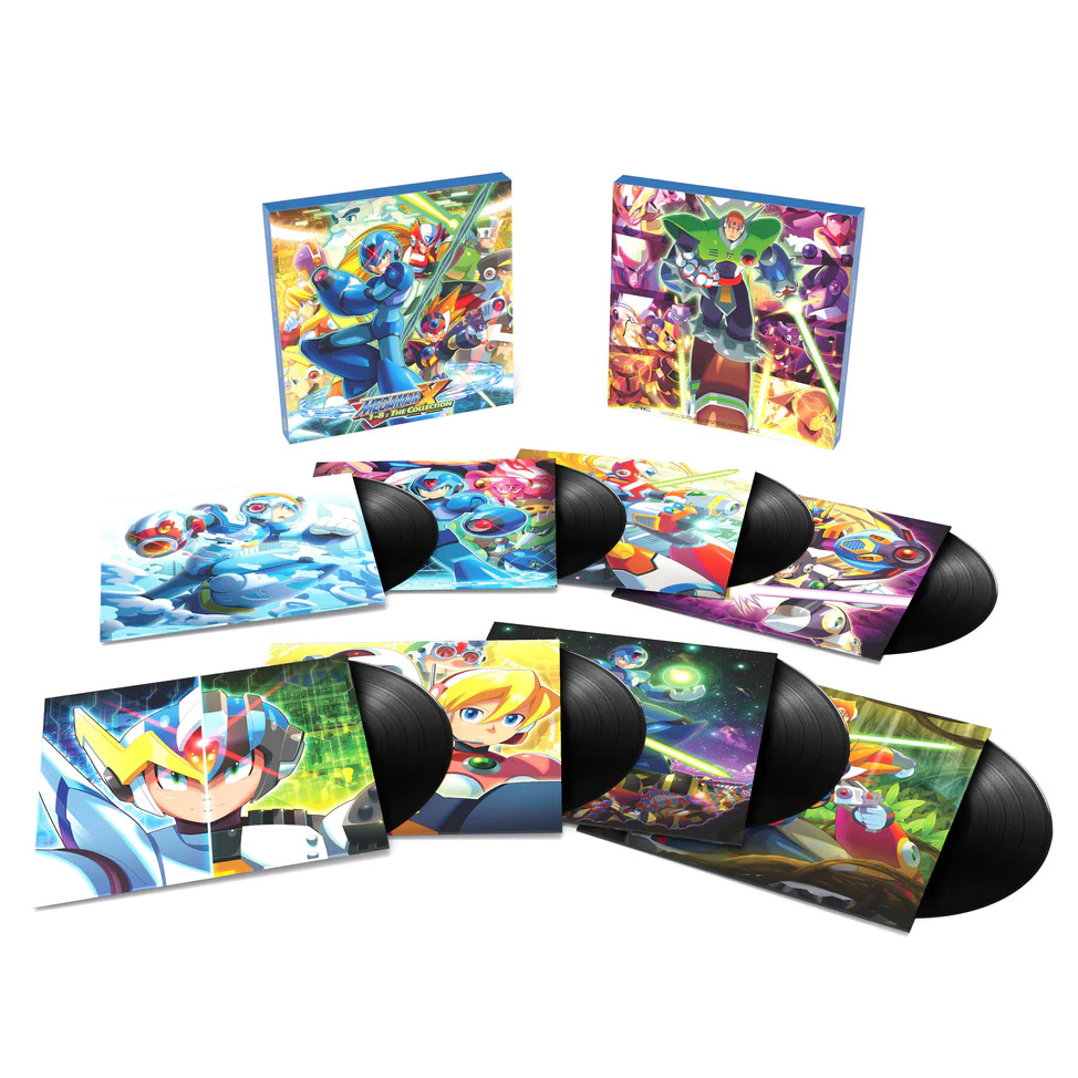 CAPCOM SOUND TEAM Mega Man X 1-8: The Collection (BOX 8x VINYL LP) Brand New
