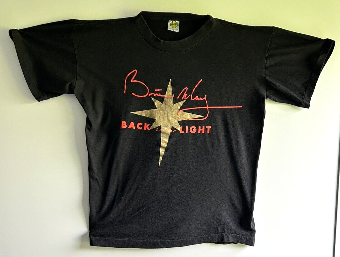 Queen Brian May Shirt Freddie Mercury Official Fan Club Back to the Light 1993
