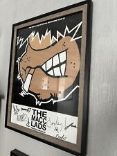 The Macc Lads Fully Signed Poster Original Band Members, Extremely Rare picture