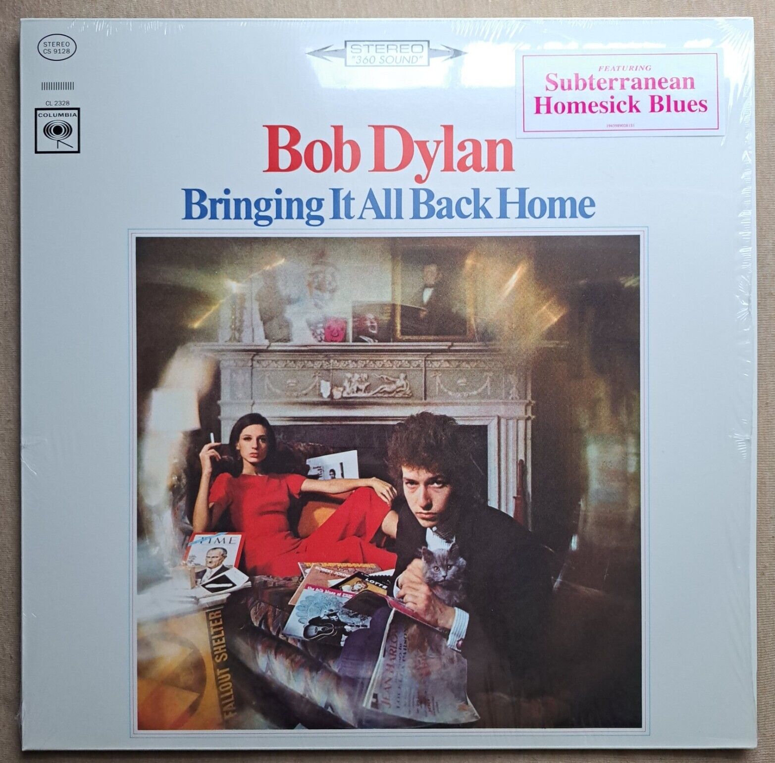 Bob Dylan Bringing It All Back Home Vinyl Record Columbia Records 2021 Reissue