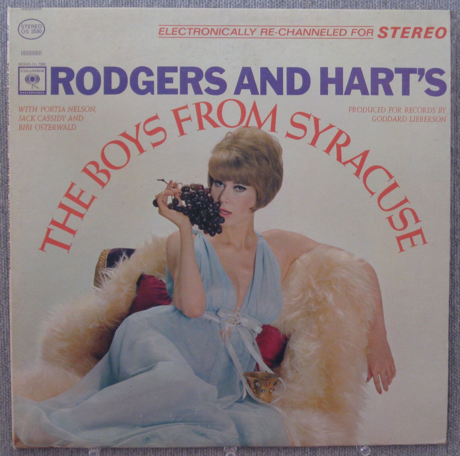 Rodgers and Hart's The Boys From Syracuse [Vinyl] Portia Nelson, Jack Cassidy...