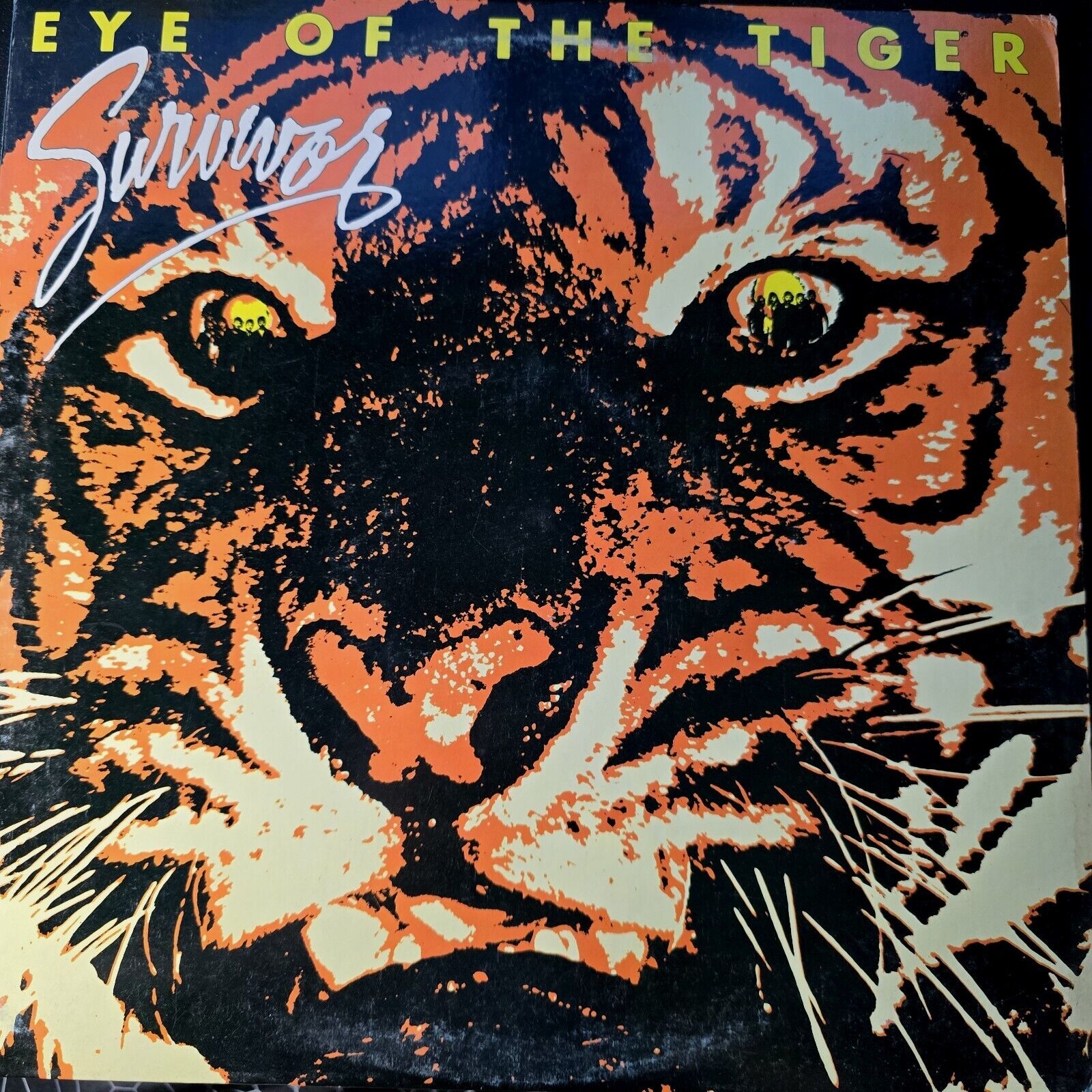 Survivor-Eye of the Tiger-1982 Scotti Bros FZ-38062- Vinyl Record LP 