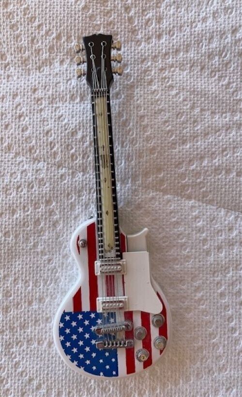American Flag guitar lighter