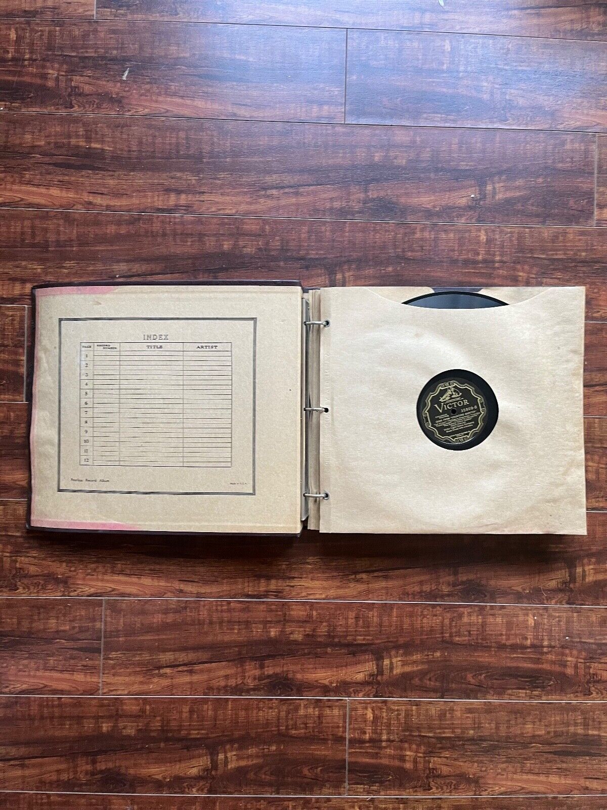Rare Vintage Lot (12) Victor/ Victrola Records+Album Book