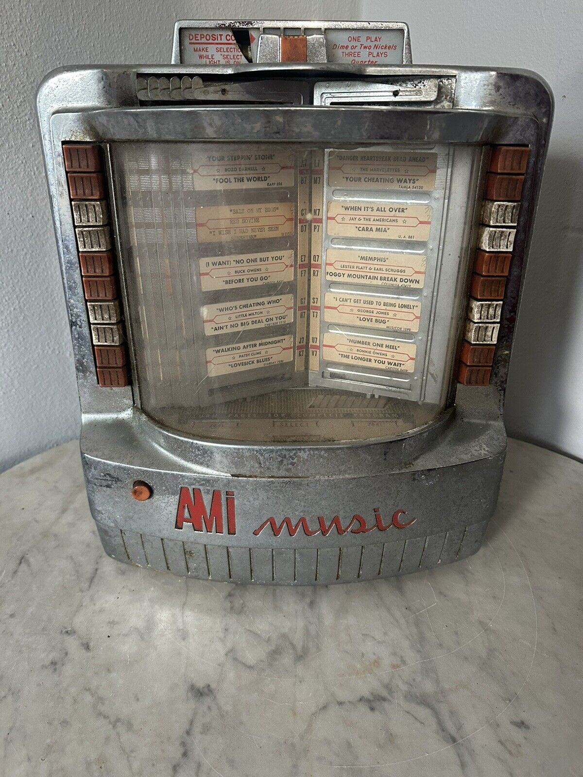 Vintage Ami Music Jukebox