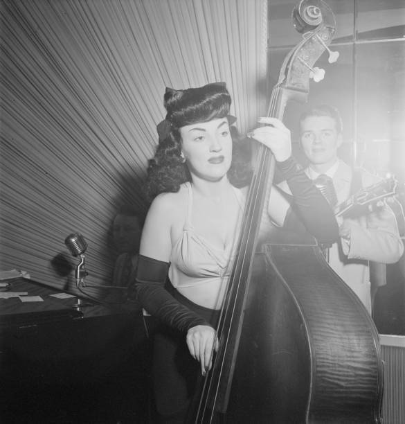 Vivien Garry and Arv Charles Garrison, Dixon's, New York, ca Ma - Jazz Old Photo