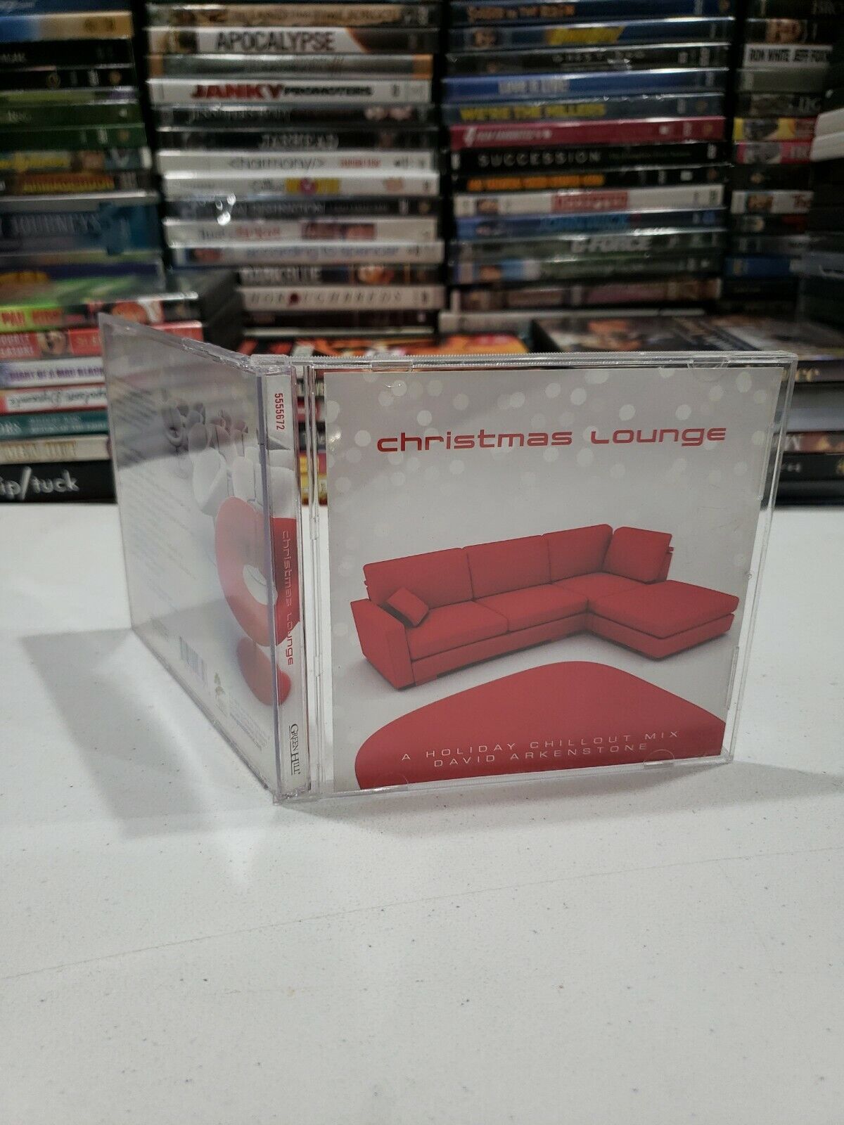 DAVID ARKENSTONE - Christmas Lounge - CD - **Mint Condition** 🇺🇸 FOLLOW US 🌎 