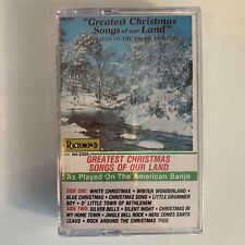 Greatest Christmas Songs Of Out Land American Banjo (Cassette) New Sealed picture