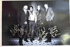 Vintage Trouble Hand Signed presentation A4 on glossy print by Band Members picture