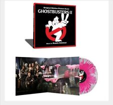 GHOSTBUSTERS II Soundtrack NEW Clear Vinyl with UV Reactive Pink Slime Splatter picture