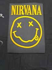 NIRVANA Patch Iron On Sew On Embroidered New Music Band Big Size 180mm X 250mm picture
