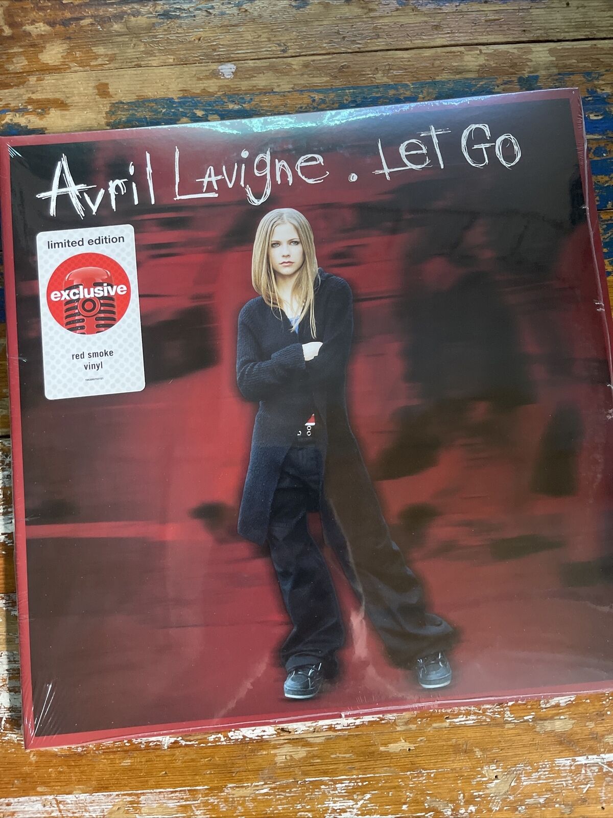 Avril Lavigne Let Go 20th Anniversary LP Target Exclusive Red Smoke