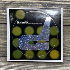 Vintage Promotional CD Dishwalla And You Think You Know What Life‘S About 1998 ￼ picture