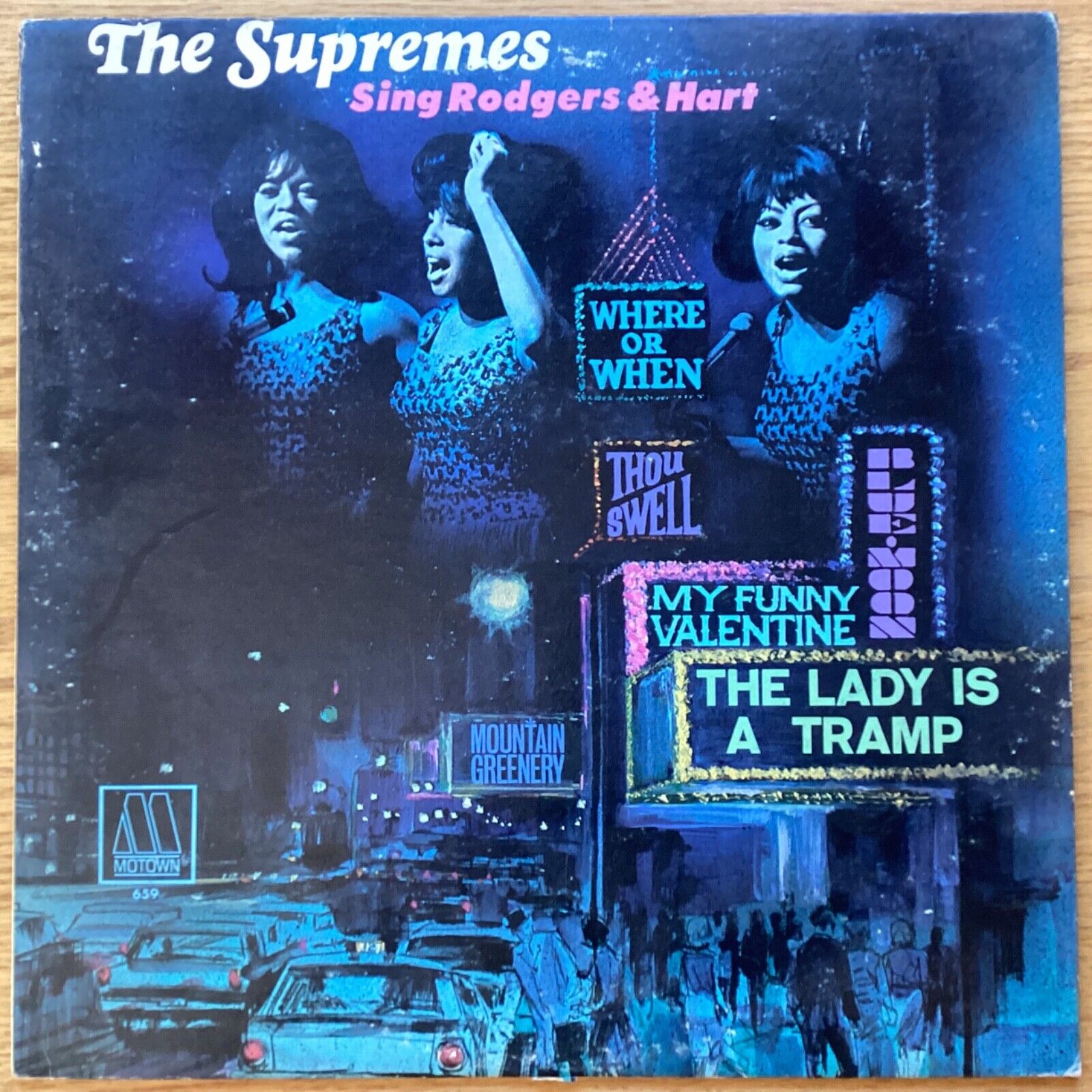 The Supremes “Supremes Sing Rodgers And Hart” 33 1/3 rpm LP, MT659
