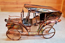 Vintage Copper Music Box; Old Car; #91597; Music is 