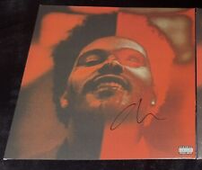 The Weeknd After Hours 2LP Limited Autograph Signed Deluxe Vinyl Records Collect picture