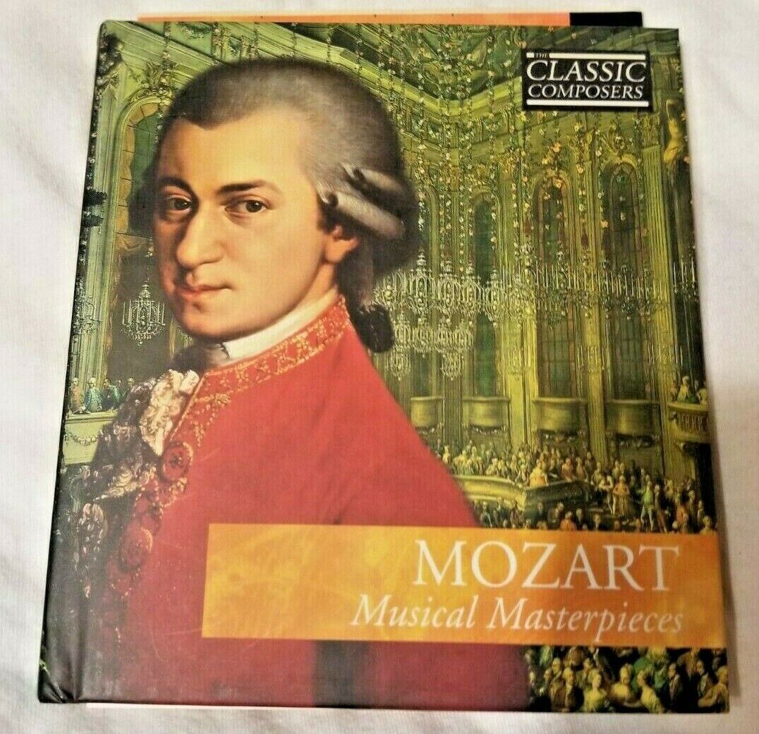 Mozart: Musical Masterpieces (CD, Classic Composers) mini book   with cd