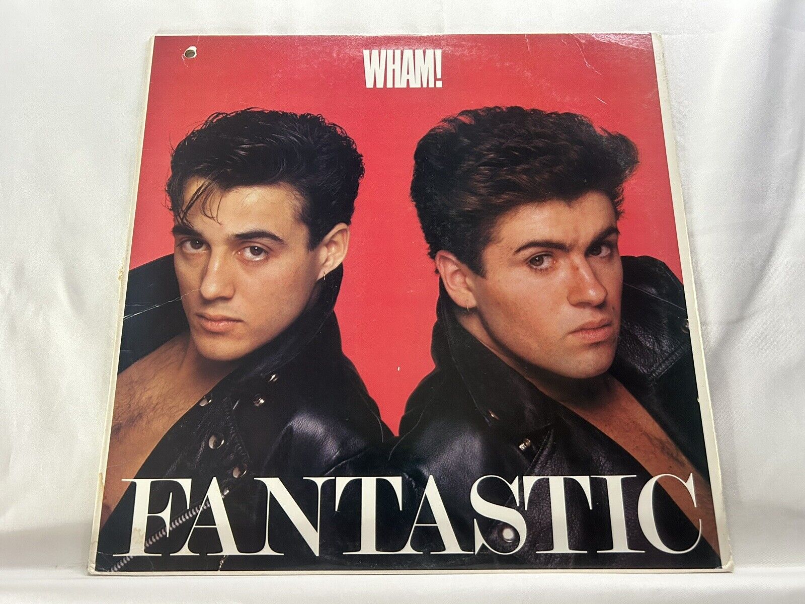 Wham UK Fantastic FC 38911 George Michael Club Tropicana Lyrics Tested NM VG+