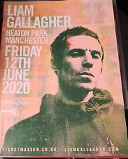 Liam Gallagher Concert Poster 2020 Heaton Park Oasis Madchester picture