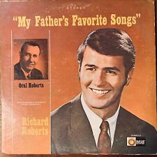 RICHARD ROBERTS  MY FATHER'S FAVORITE SONGS  VINYL LP  LIGHT RECORDS LS-5507  7 picture