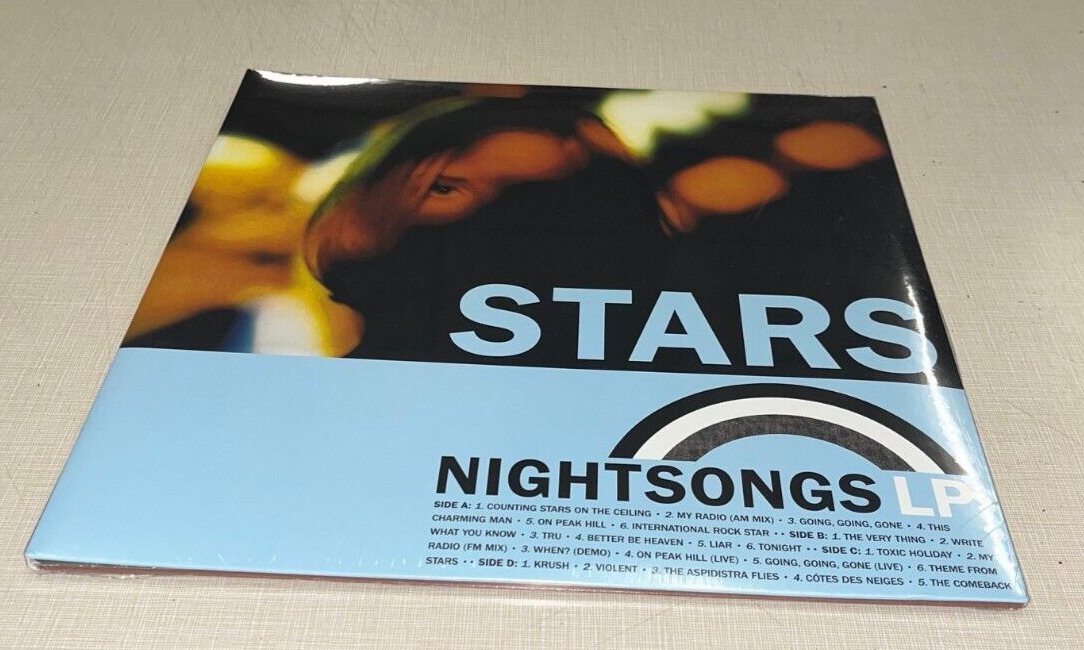 Stars Nightsongs Sweat Records SRR 006 Brooklyn Vegan Transparent Blue Orange