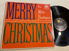 The Mills Brothers Merry Christmas LP Dot Stereo Holiday Mono VG picture