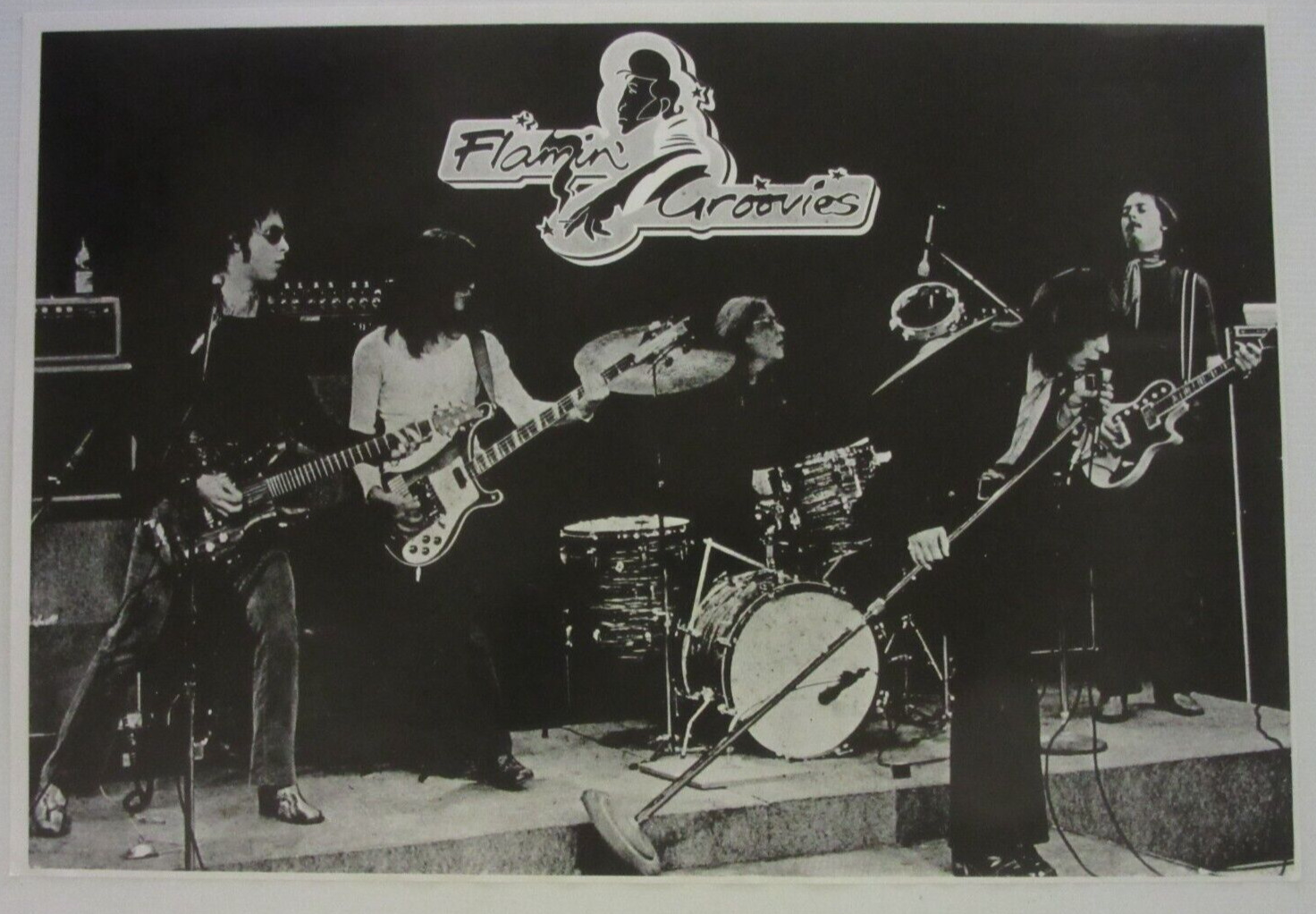 THE FLAMIN\' GROOVIES ORIGINAL PROMO POSTER