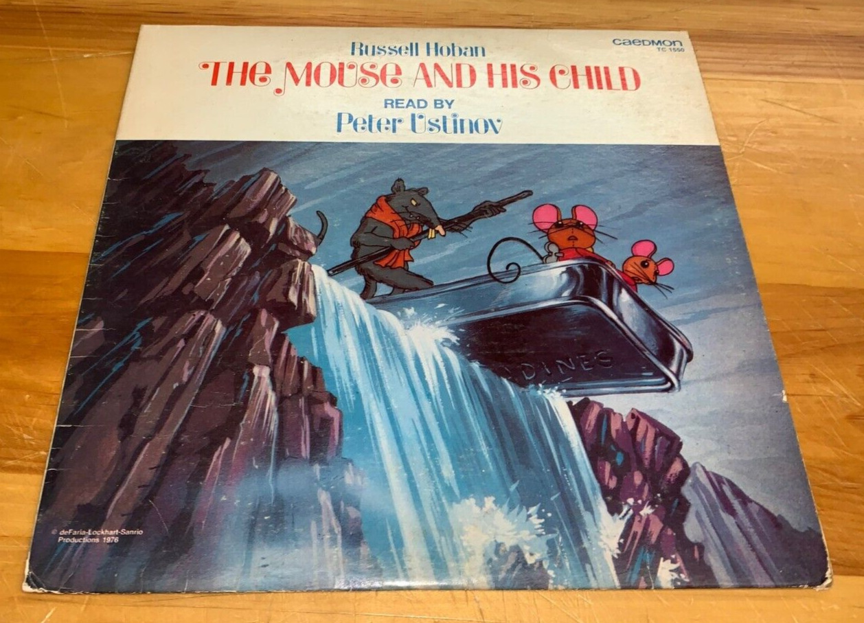 Mouse And His Child Caedmon Records TC 1550 Russell Hoban Peter Ustinov Rare LP