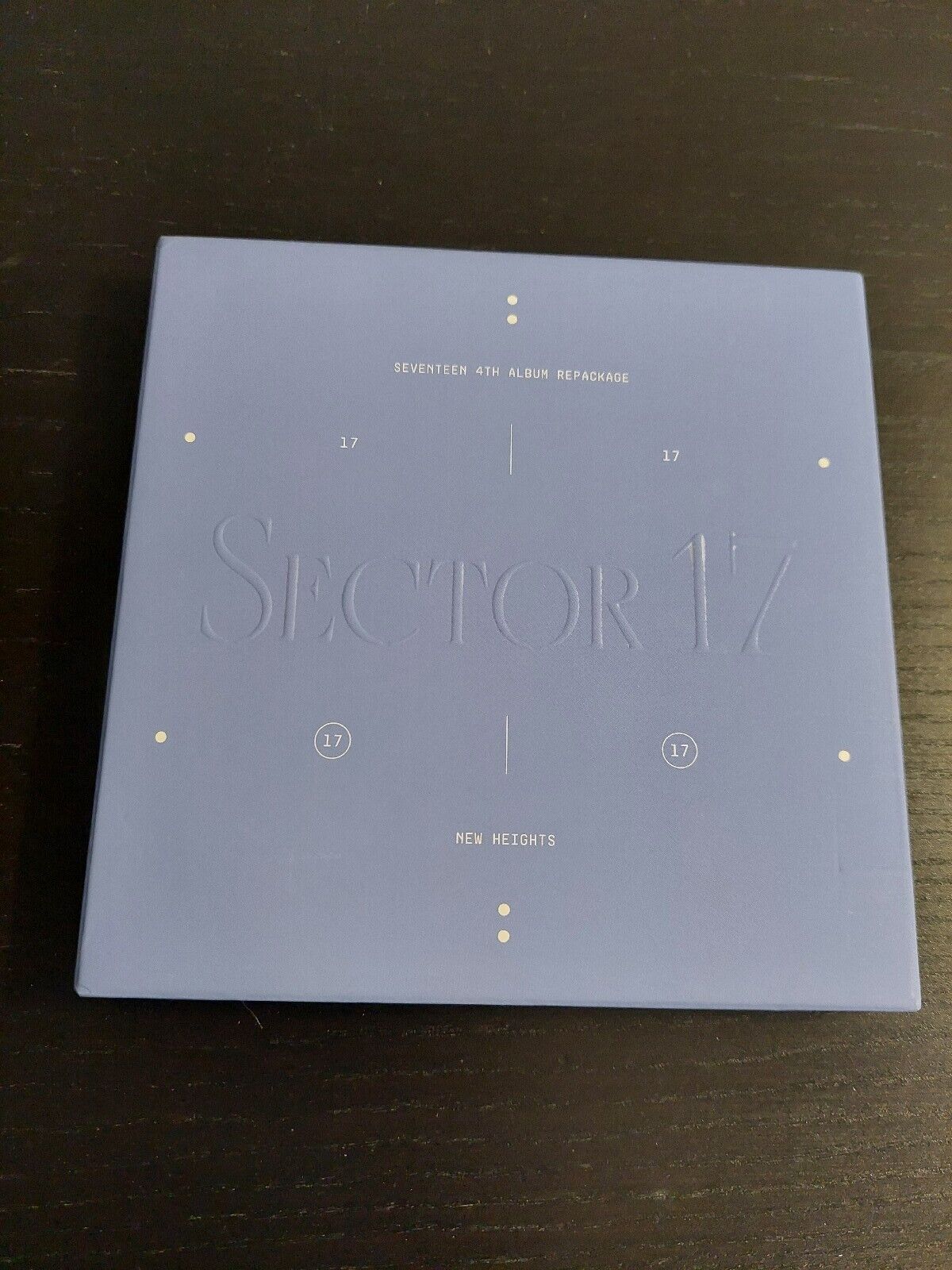 Seventeen Sector 17 Album Blue New Heights Version NO Photocards Import CD