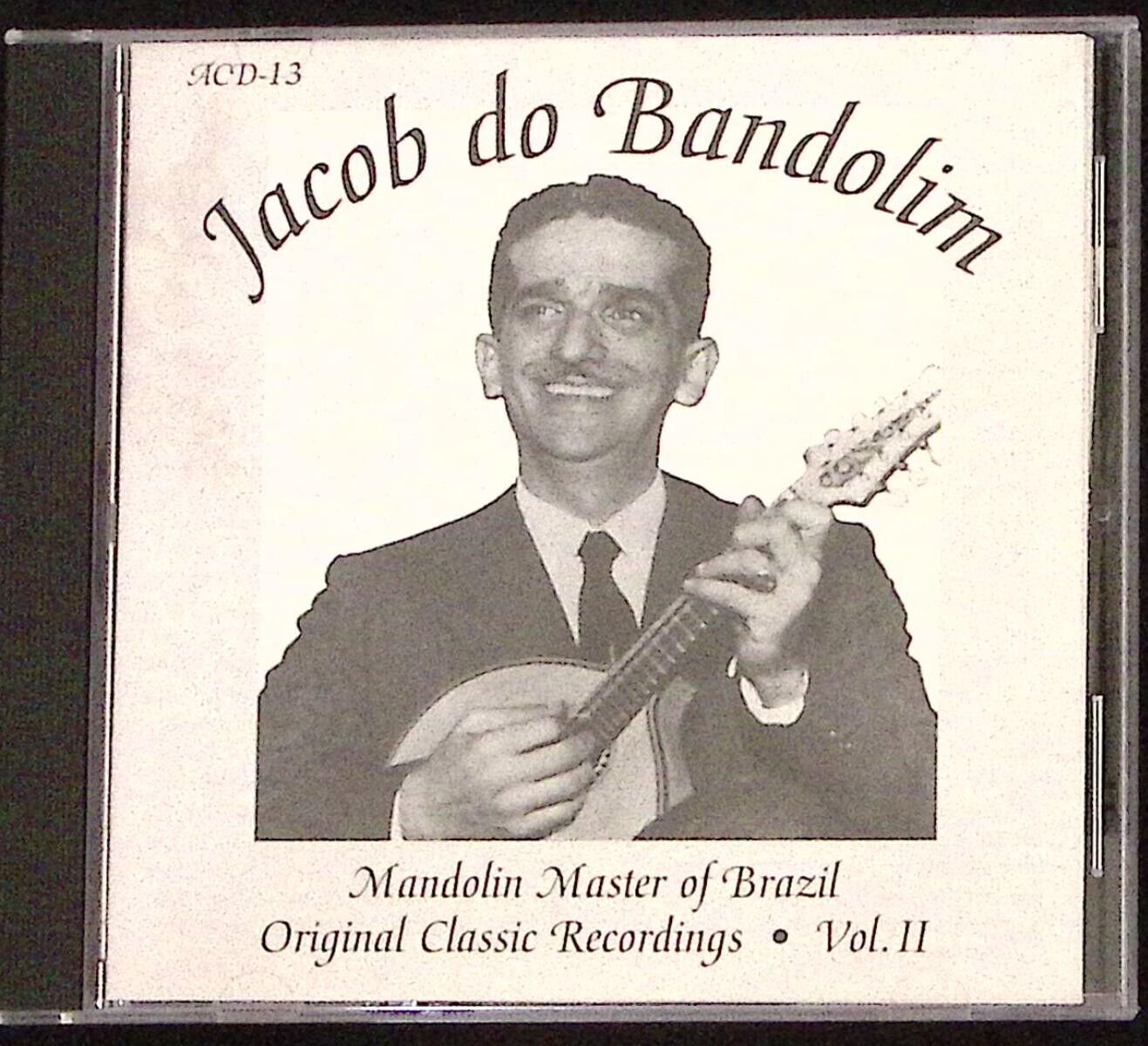 JACOB DO BANDOLIM MANDOLIN MASTER OF BRAZIL VOL II ORIGINAL RECORDINGS CD 273