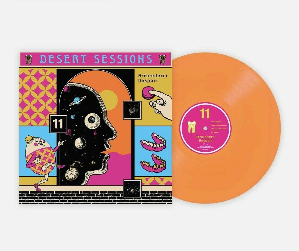 Desert Sessions - The Desert Sessions Vol. 11 & 12 Color Vinyl X/1000