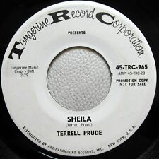 TERRELL PRUDE 45 Sheila / Princess TANGERINE soul jazz 1966 promo VG+  Ct 3052 picture