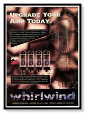 Whirlwind PM Guitar Tubes Print Ad Vintage 1997 Magazine Advertisement picture